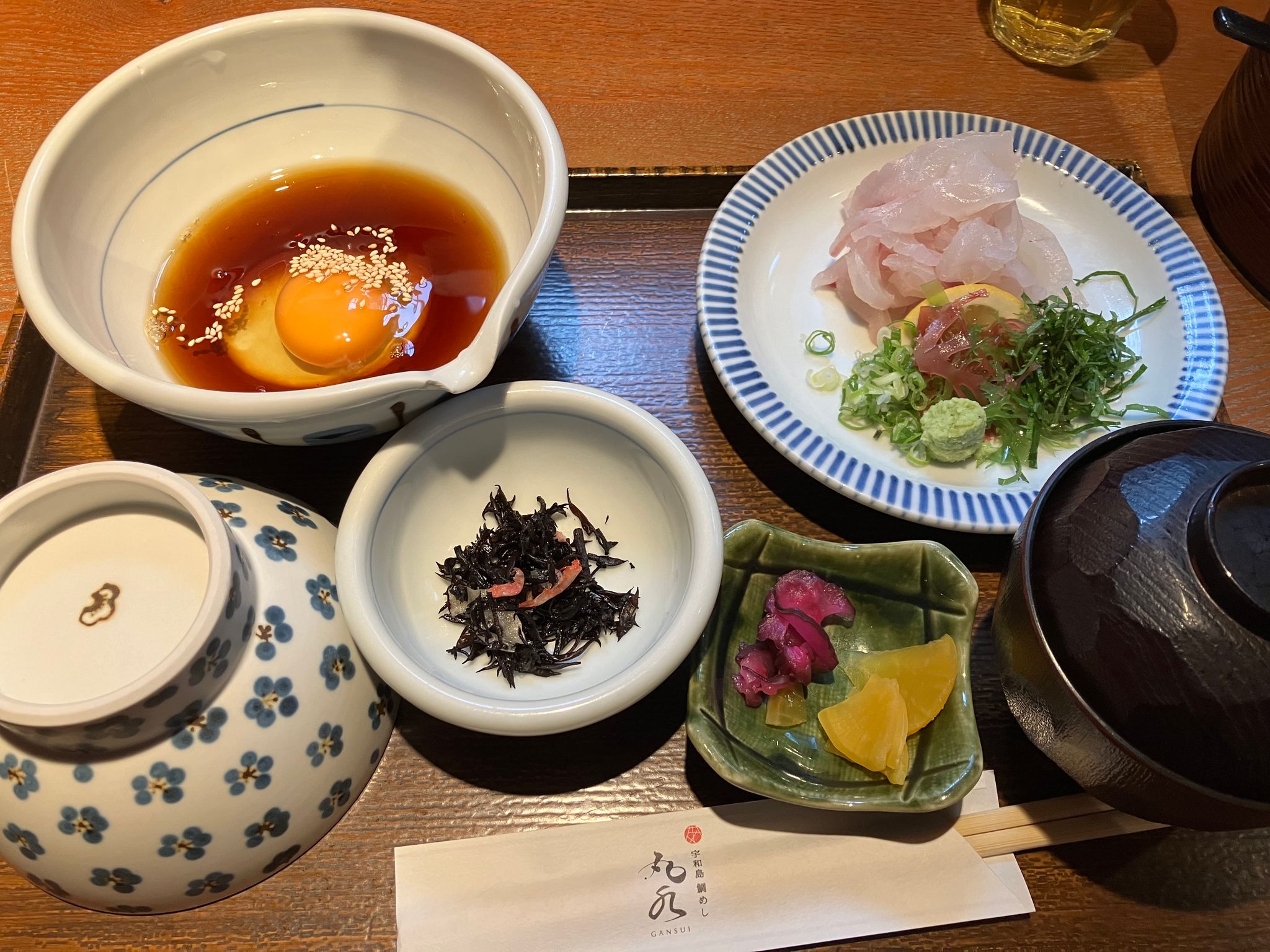 宇和島鯛めしも食べました
