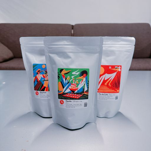 ドリップコーヒーこだわりのフグレンの高級豆使用。