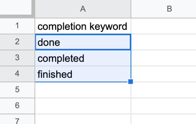 図31. 「completion_keywords」シートの初期値