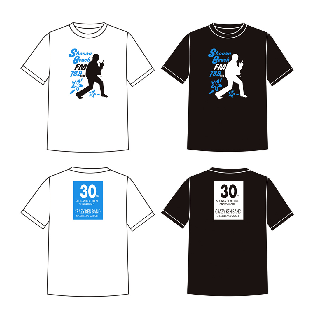 NEW】30th SPECIAL LIVE TEE 発売！ | Shonan BeachFM 78.9