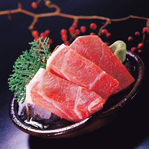 黑鮪魚中腹 已切片 晨富食品水產行 東港黑鮪魚生魚片專賣