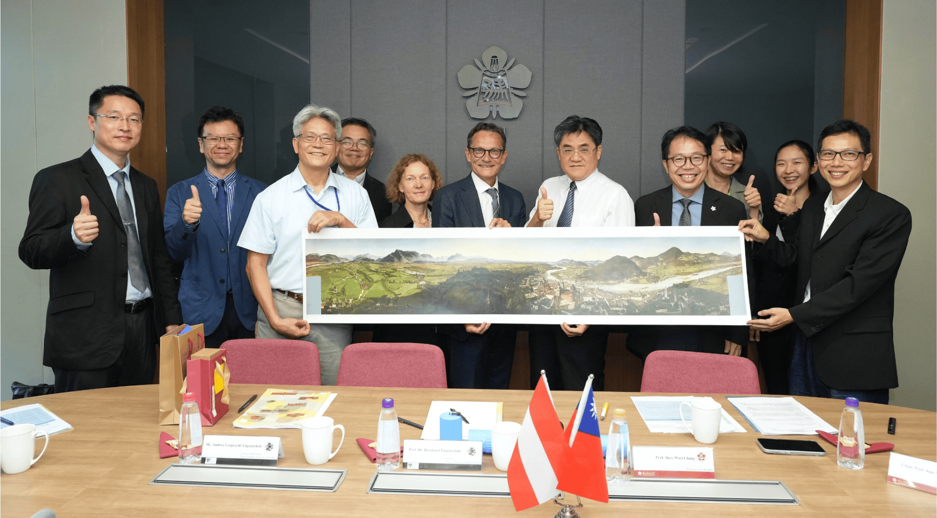University of Salzburg Visits NCKU to Strengthen Research Collaboration and Expand Student Exchanges 圖片