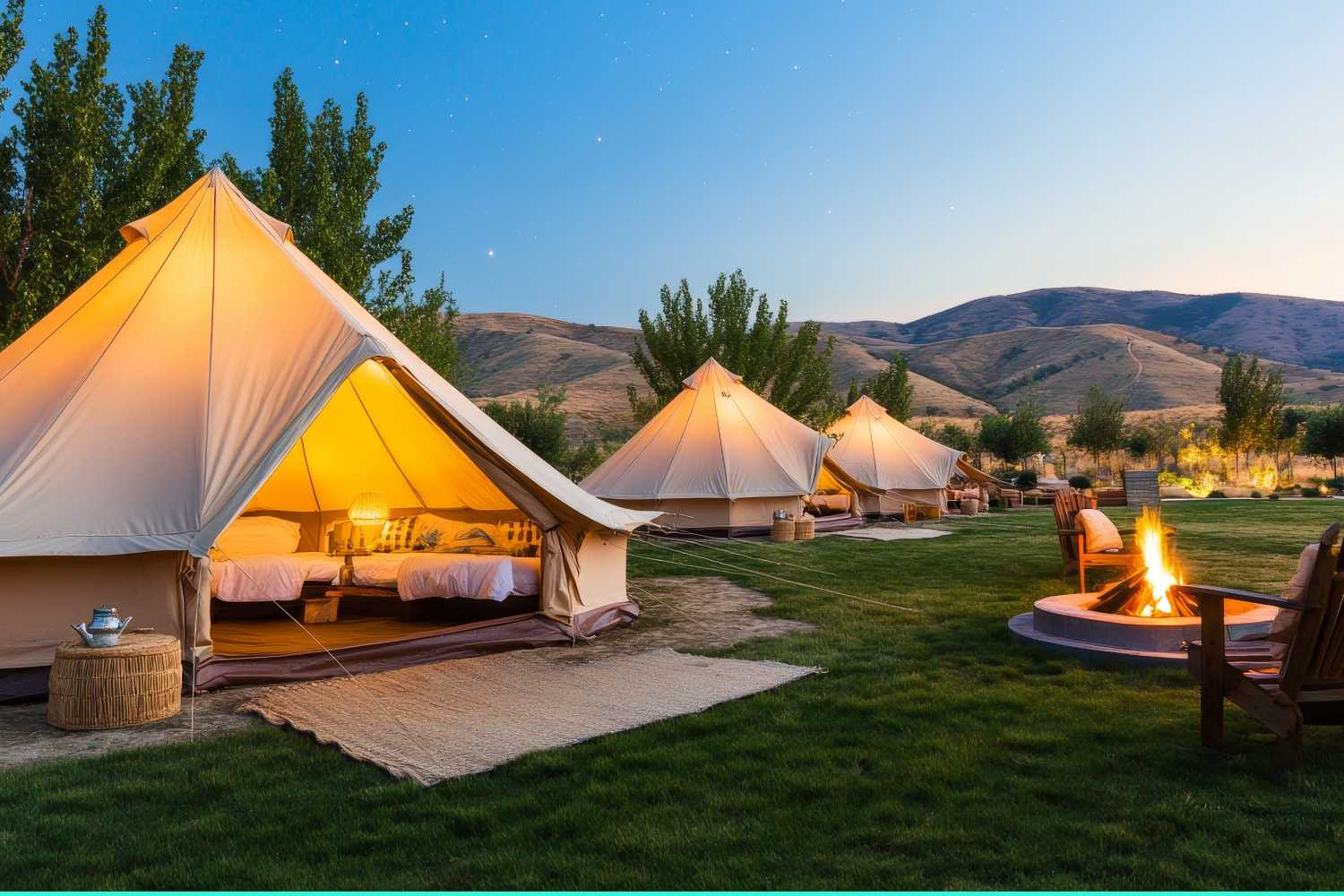 夏も快適　エアコン付き　グランピング施設　15選