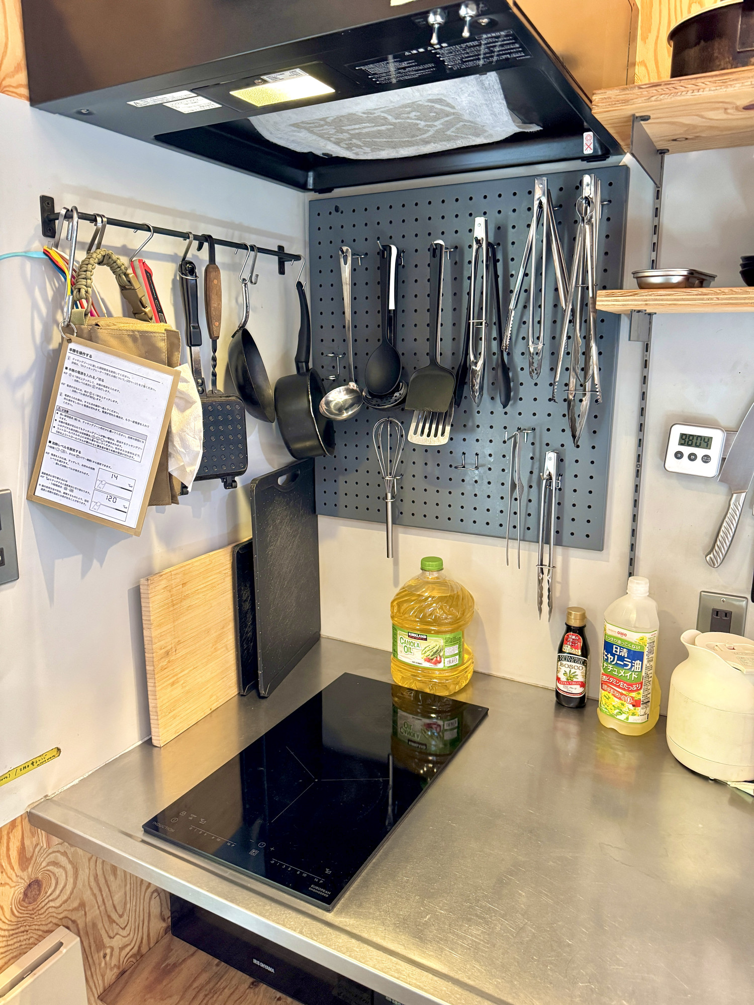 調理器具もほぼ揃っているので料理もしやすい！