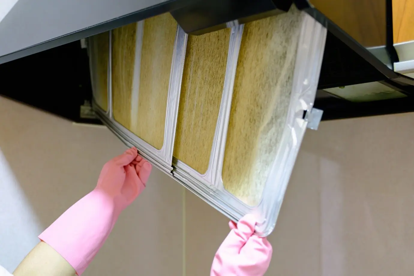 レンジフードの汚れ