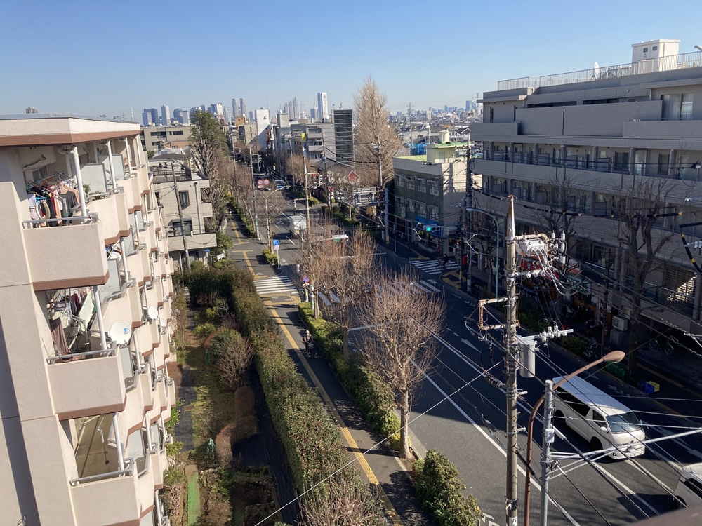 西永福屋上！新宿方向撮影可能です！ドローン飛ばせます！