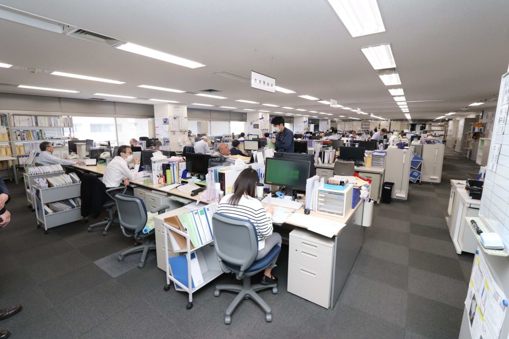 東新宿にある不動産会社のオフィス