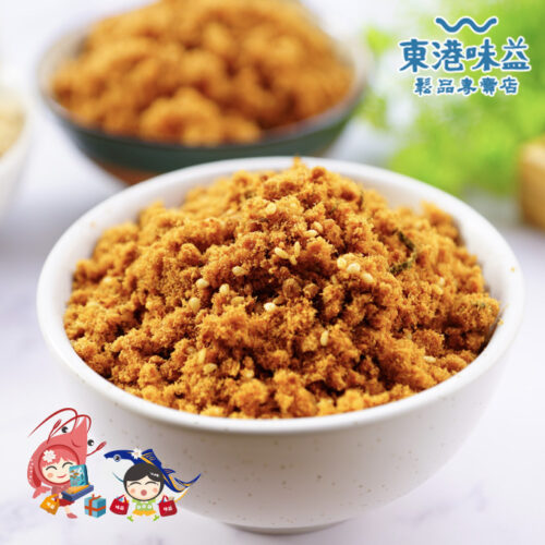 【東港味益。鬆品專賣】A03海苔芝麻鮪魚鬆 (210g/夾鏈袋裝)
