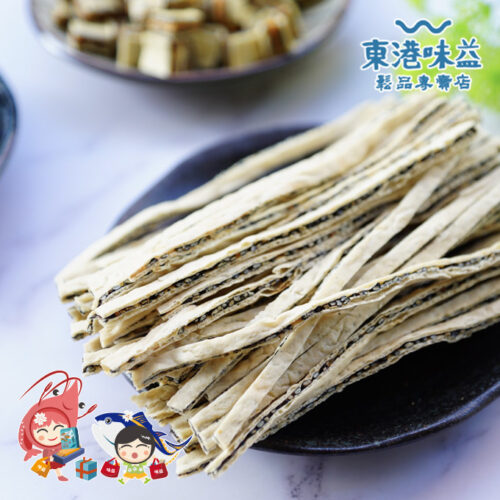 獨特芝麻風味搭配海味口感，嚴選**屏東味益原味夾心絲**，來自**獲獎無數的**深受在地饕客喜愛的經典之作