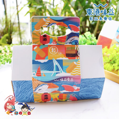 【東港味益。鬆品專賣】E13超級捲禮盒-黑鮪藍(一口鮪魚鬆蛋捲)