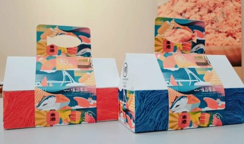 【東港味益。鬆品專賣】E13超級捲禮盒-黑鮪藍(一口鮪魚鬆蛋捲)：圖片 4