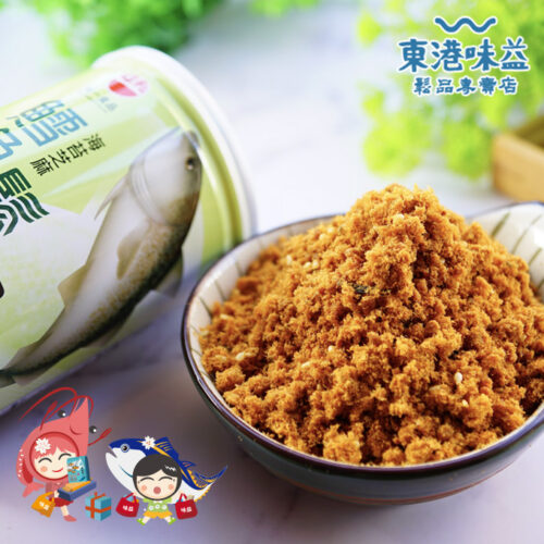 【東港味益。鬆品專賣】海苔芝麻鱈魚鬆 x1罐