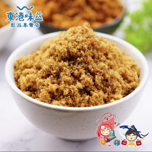 呈現金黃酥鬆色澤且肉質纖維分明，嚴選**屏東味益鮮魚鬆**，來自**屏東冠軍名店**深受在地饕客喜愛的經典之作。