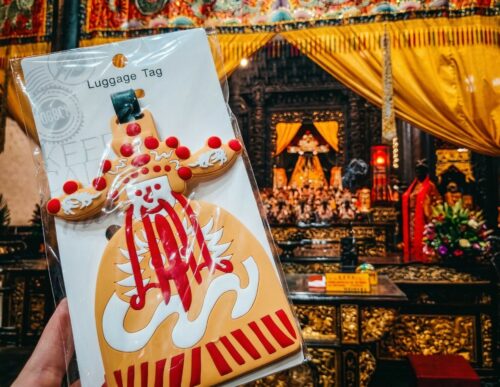 超Ｑ萌東港王爺公，行李吊牌