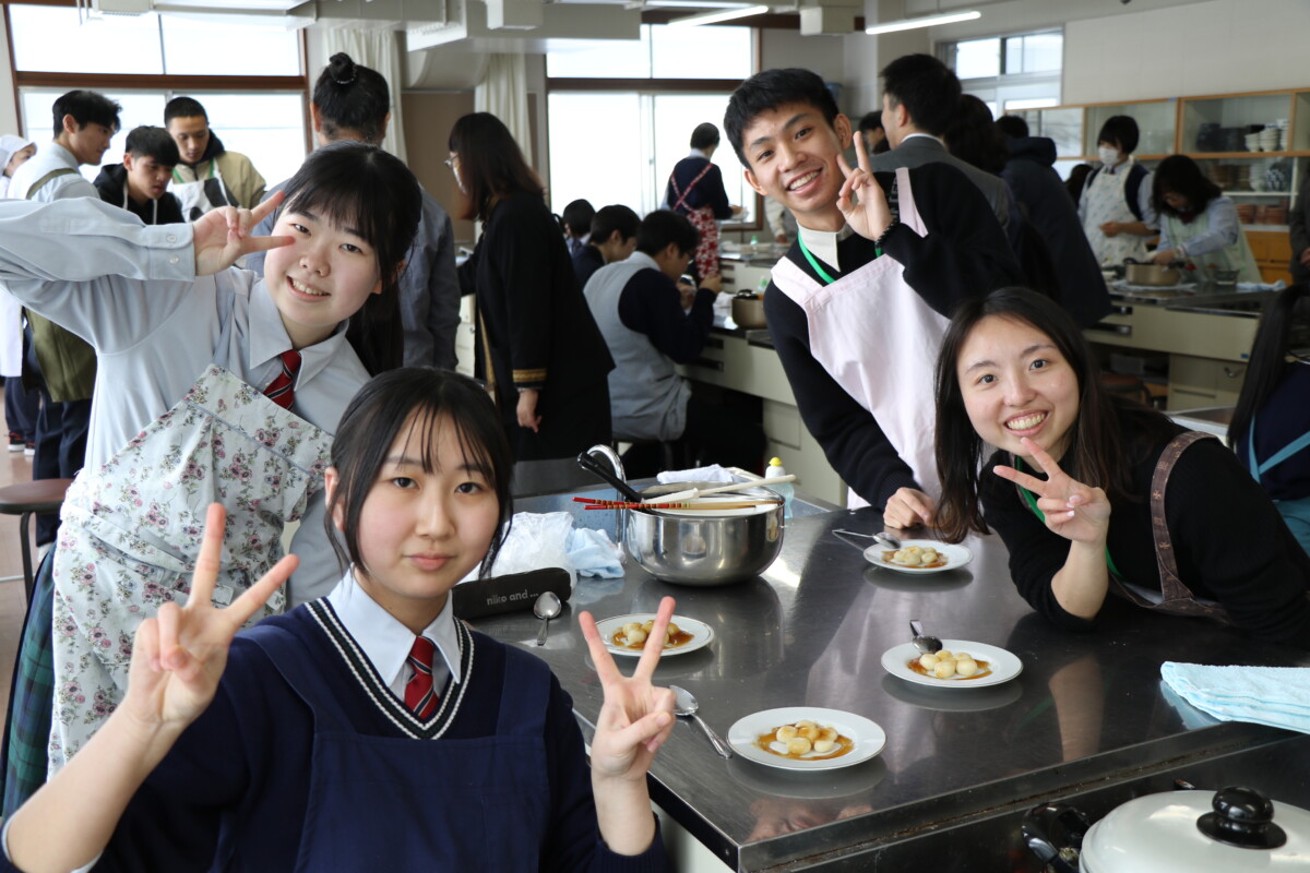2年総合進学、1・2年特進】台湾の高校生と異文化交流！！ - 酪農学園