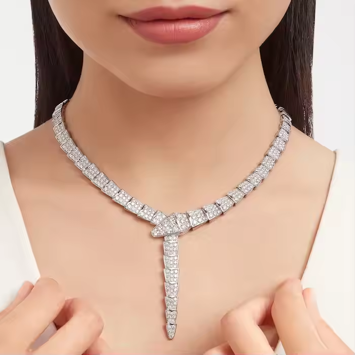 Elegant Fine Jewelry Necklace Featuring Sparkling Diamonds For Special Moments That Demand A Touch Of Luxury Charm
