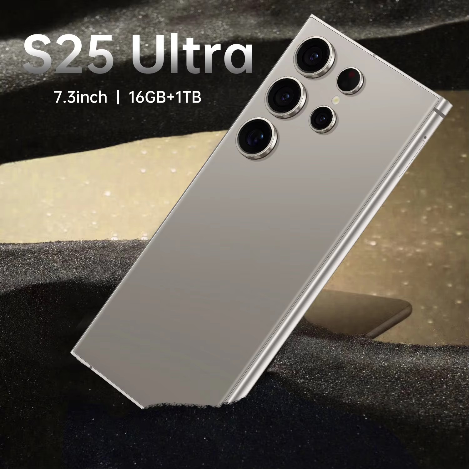 S25 Ultra 5G Smartphone 7.3 Inch HD Deca Core 108MP Rear Camera Newest Android 14 Global Version LTE Mobile Phone