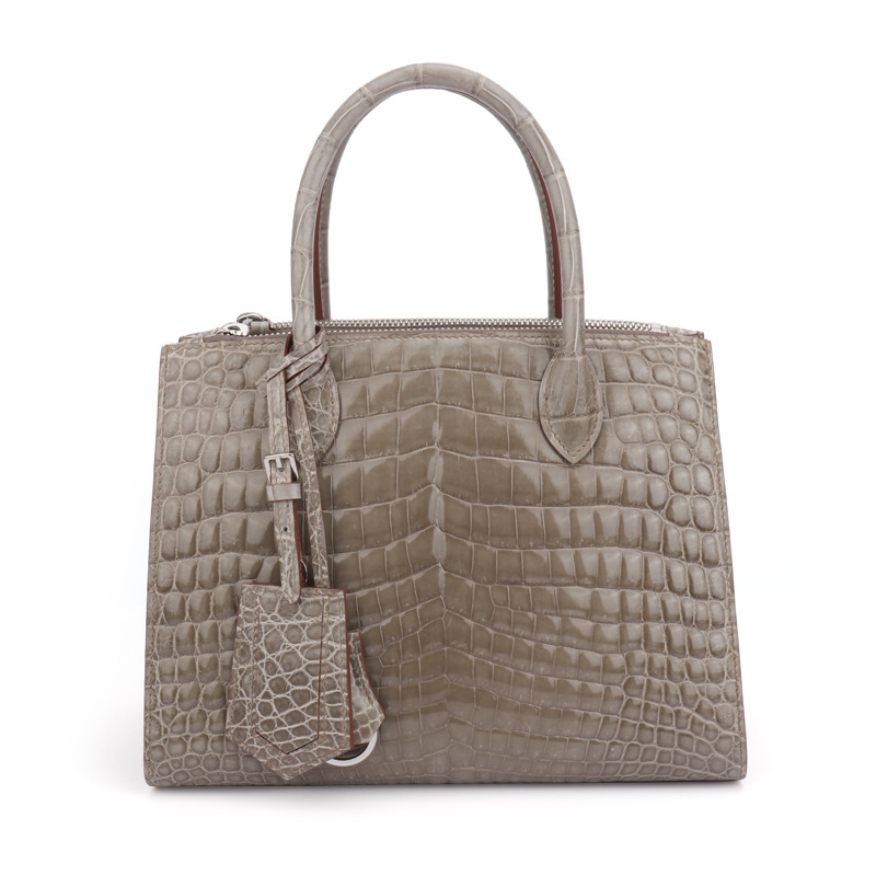 2024 Designer Classic Genuine Alligator Crocodile Leather Woman Handbags Famous Brands Crossbody Tote Hand Bags for Women
