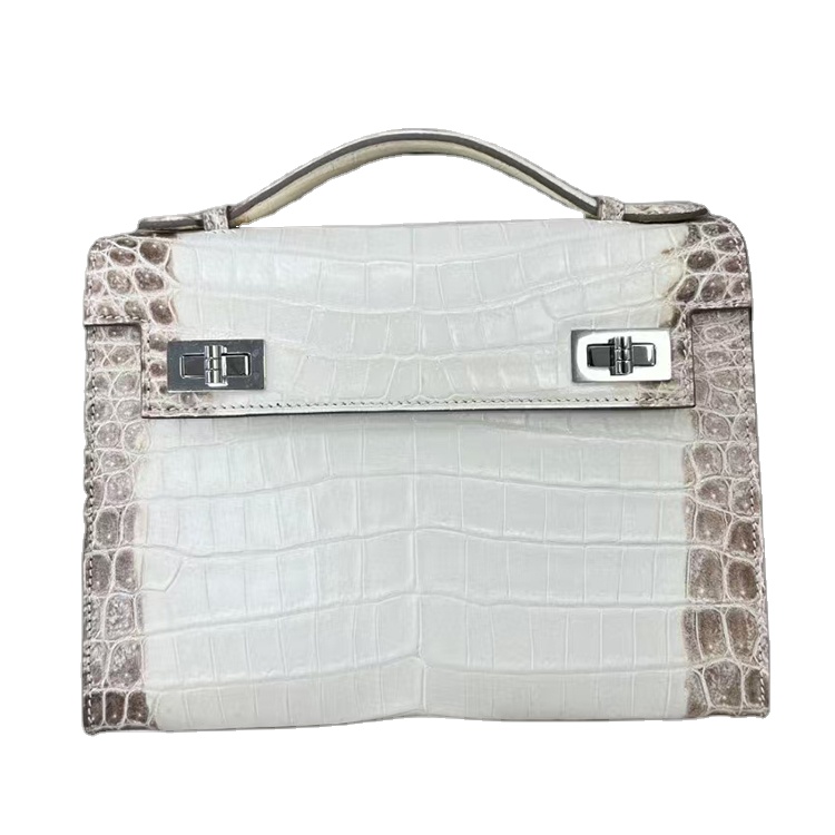 Elegant Design Ladies Genuine Himalaya crocodile Leather Handbag Luxury Leather Tote Bag