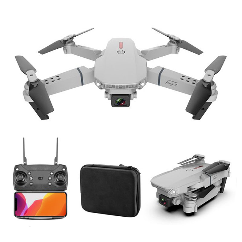 Cheap E88 4k Hd Mini Drone With Camera Drone Wifi 1080p Real-time Transmission Fpv Drone Follow Me Rc Quadcopter
