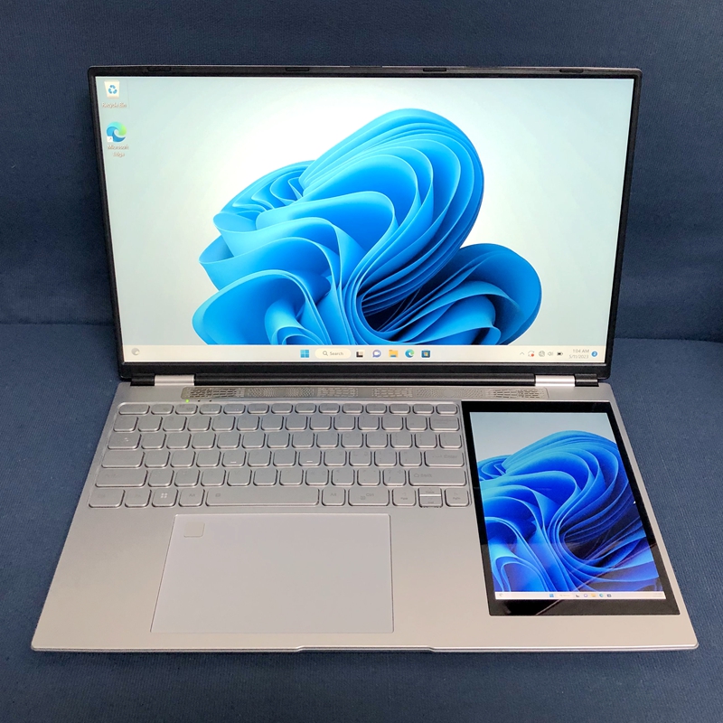 Double Screen Touch 15.6" +7" IPS Brand New Business Laptop 16GB RAM 128/256/512GB 1TB SSD Notebook Computer Laptop Dual Screen