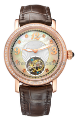 18K Gold Set Diamond Watch Design and Processing  Gold Watch Mold Design and Manufacturing  24K Gold Watch Customization