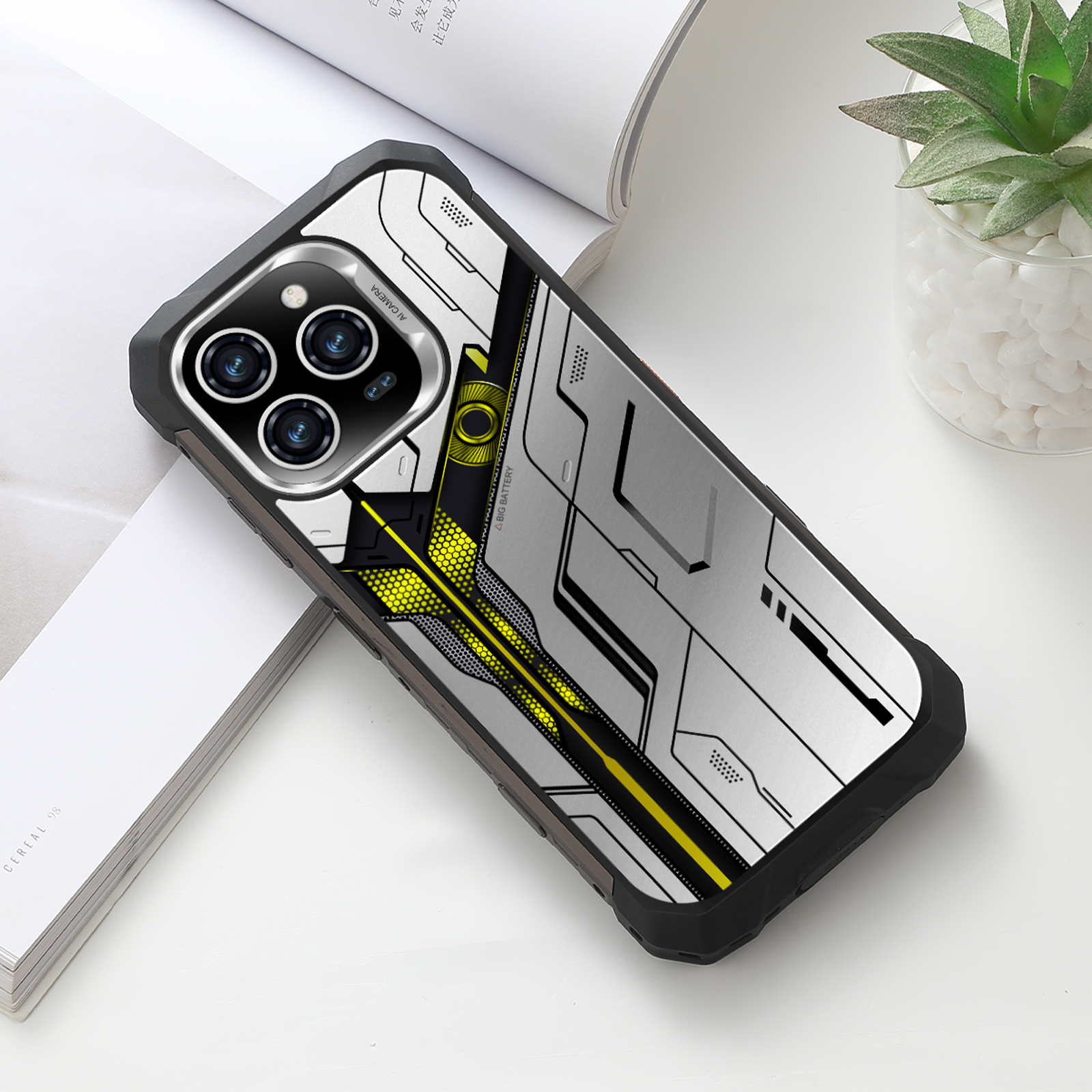 16 Pro Max Rugged Smartphone Global Version New 6.9" Octa Core 5GIP68 Waterproof Shockproof NFC Ultra-Long Battery Life