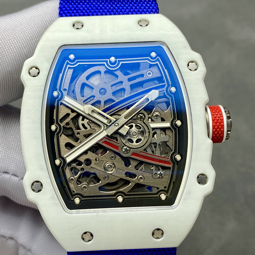 Luxury Skeleton Sports Watch Ultra Thin Automatic Lightweight Mechanical Watch for Men