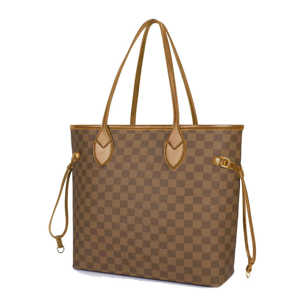 Women's Fusion Brown Tote Bag
