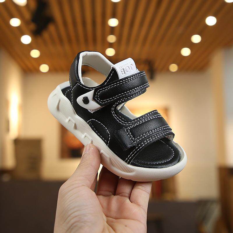 Kids Shoes Boys Male Flats Sandals Soft Bottom Children's Rubber Footwear