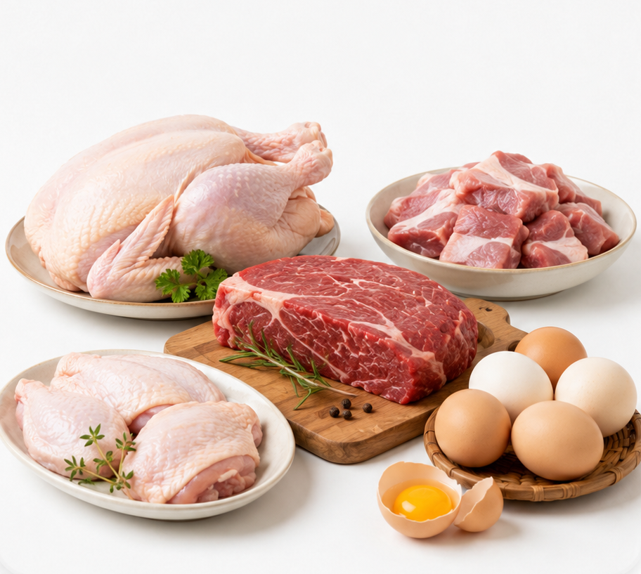 禽畜肉蛋