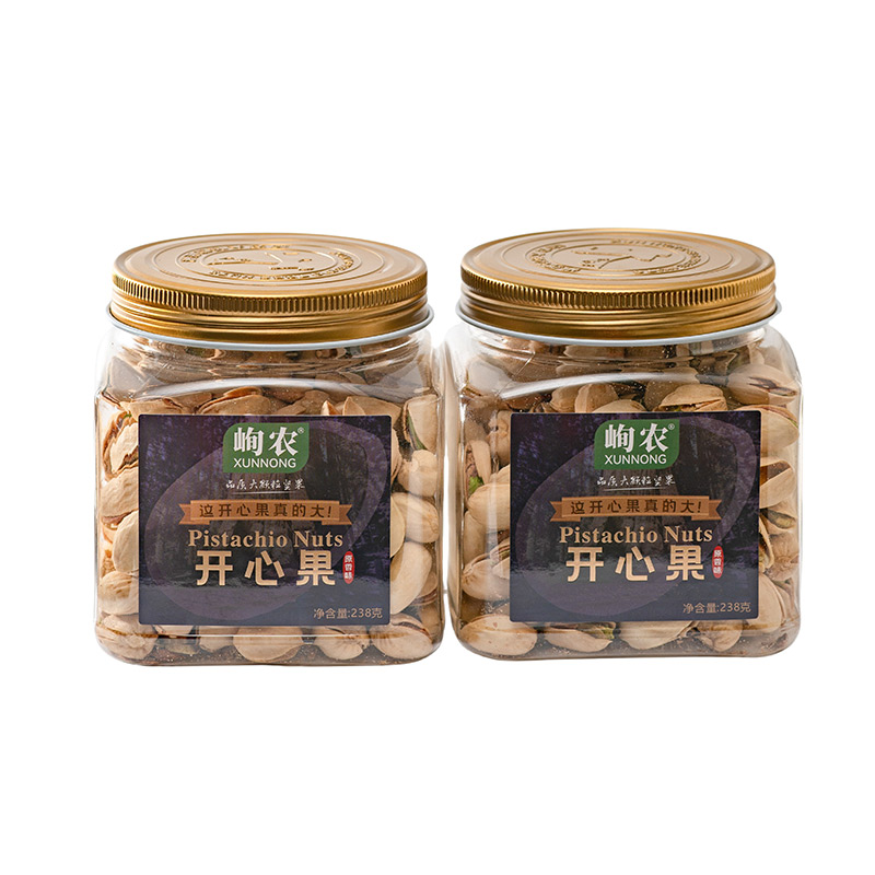 固始县峋农良品坚果零食开心果238gx2袋