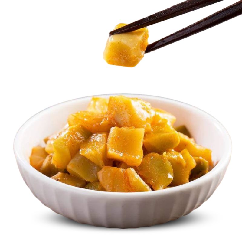 仪陇县下饭咸菜 香辣榨菜芯60g/袋（爽脆、低盐）