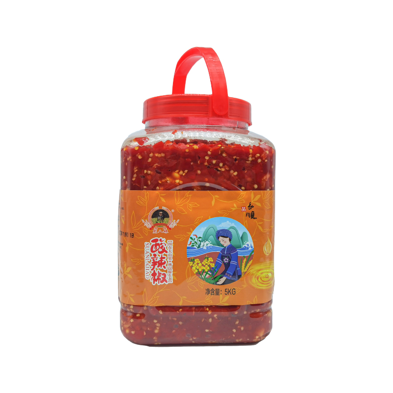 长顺县+熊八妹酸辣椒+5kg